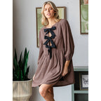 Ribbon Tie Dress