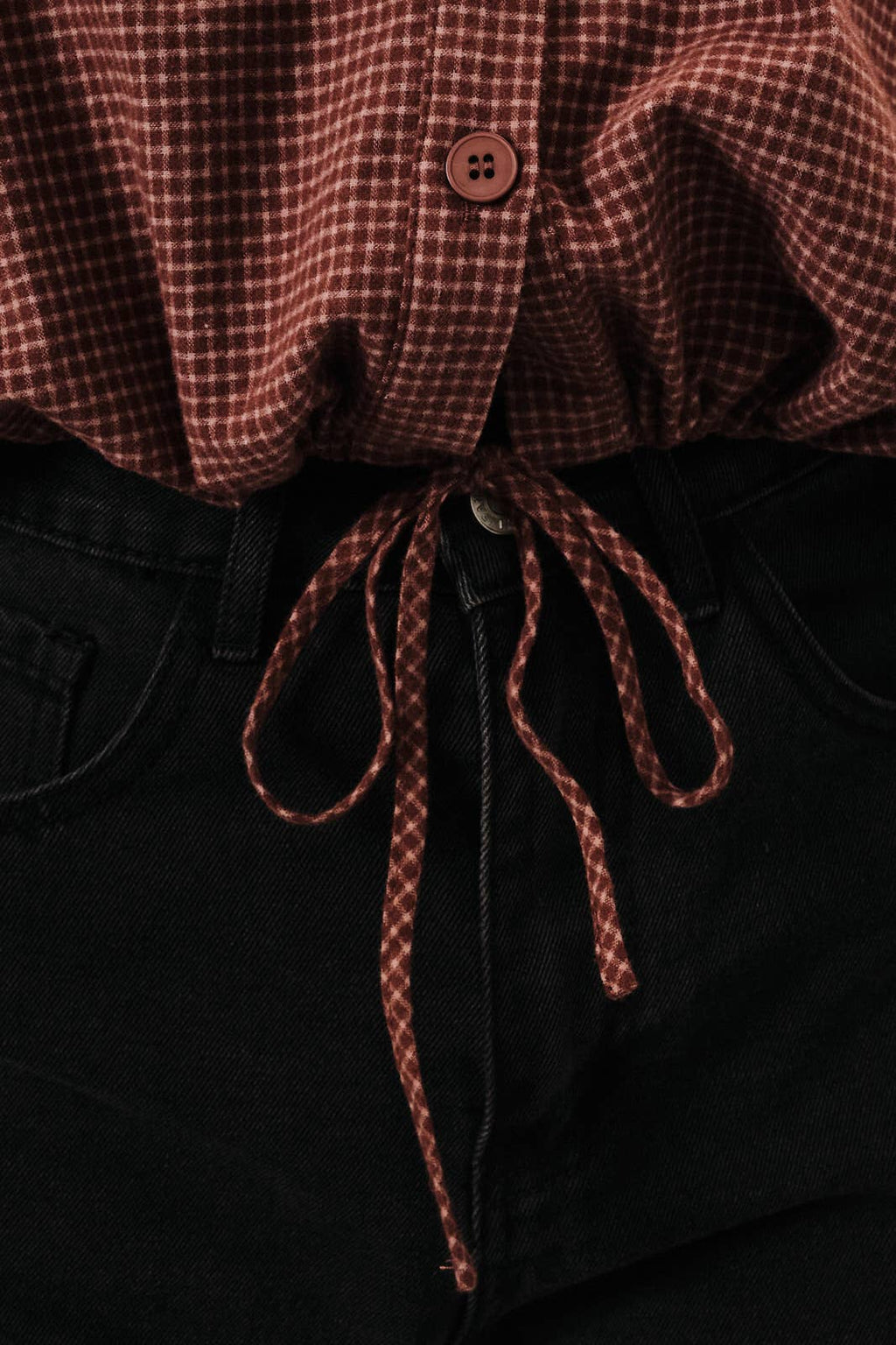 Button Down Plaid Shirt