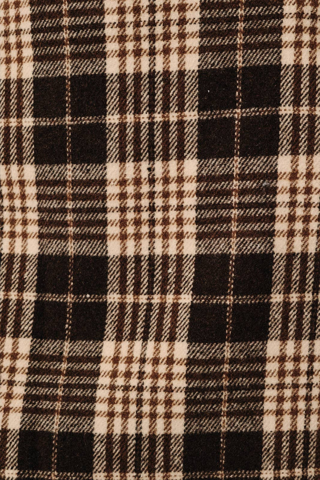 Plaid Side Slit Mini Skirt