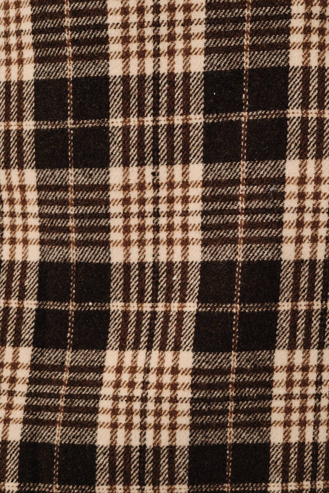 Plaid Side Slit Mini Skirt