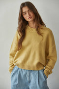 Knit Sweater Crew Neck