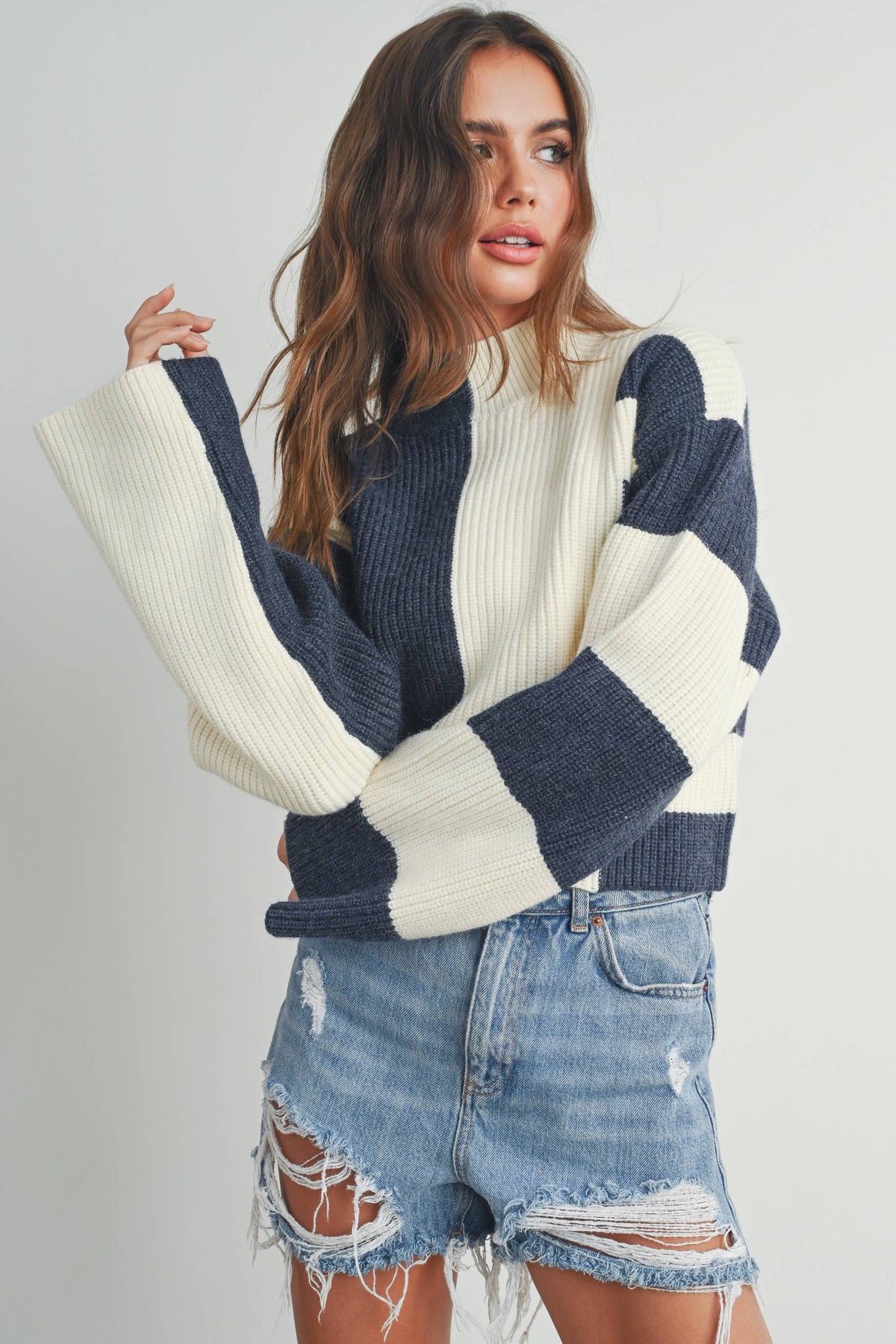 Color Block Sweater