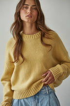 Knit Sweater Crew Neck