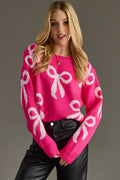 Pink Bow Sweater
