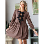 Ribbon Tie Dress
