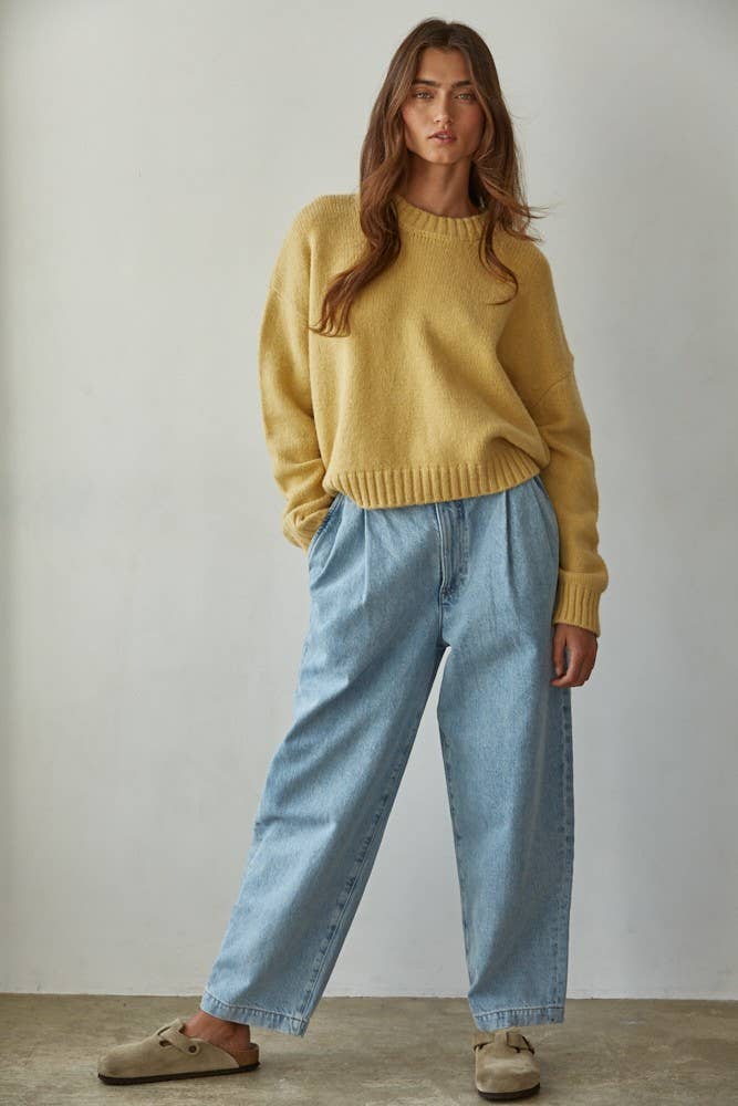 Knit Sweater Crew Neck