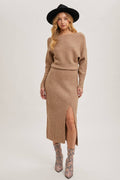 Midi Knit Sweater Dress