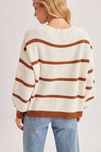 Stripe Knit Sweater