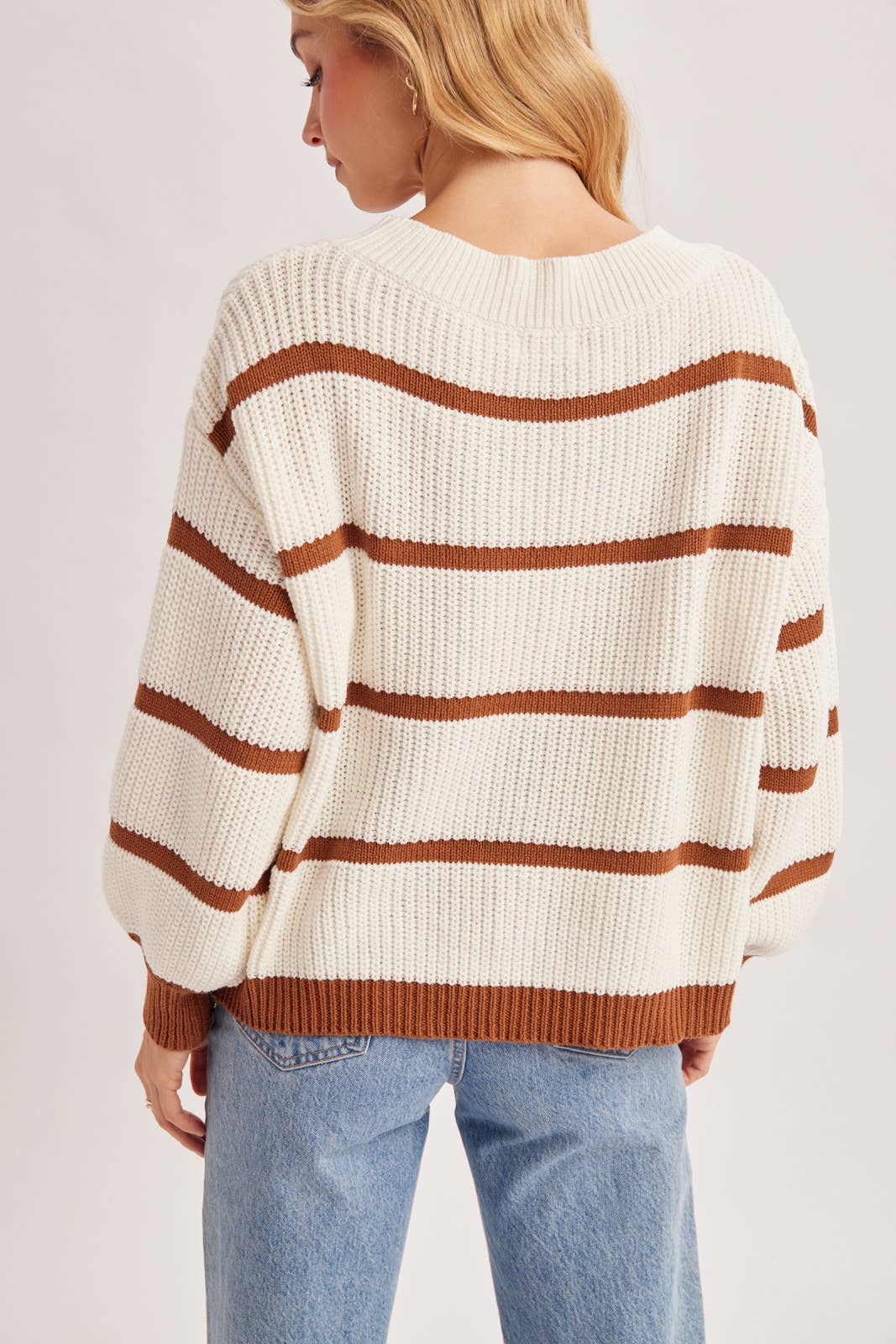 Stripe Knit Sweater