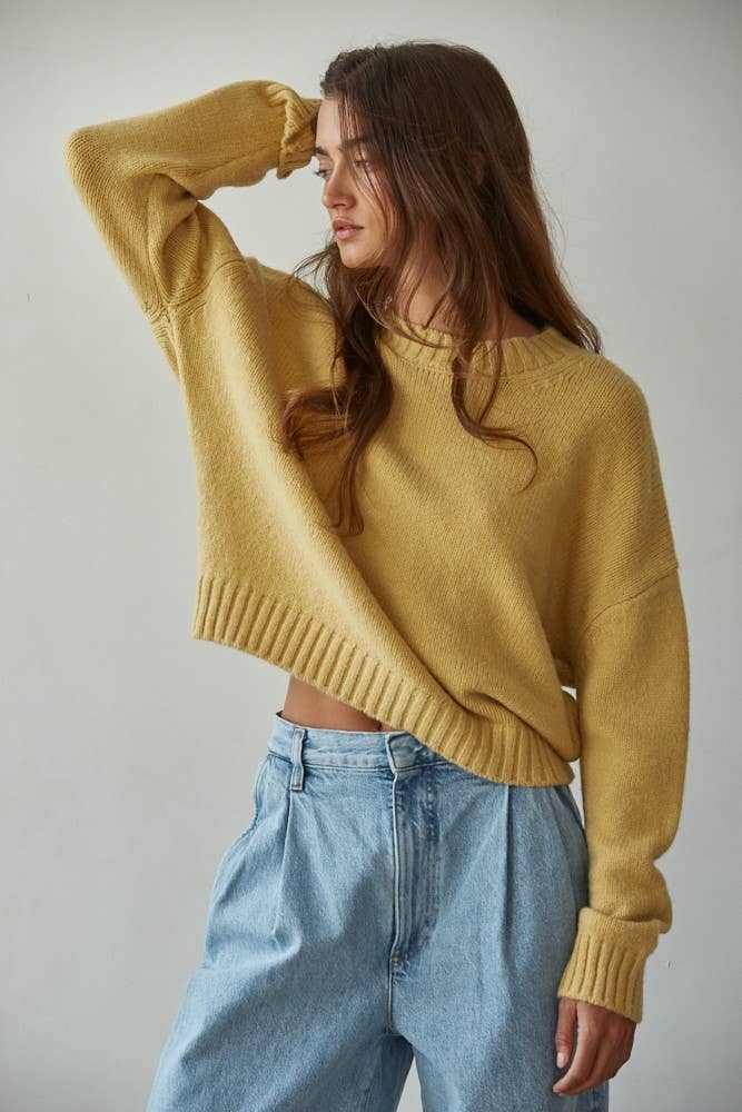 Knit Sweater Crew Neck