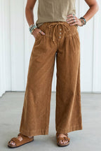 Thai Curry Wide Leg Pants